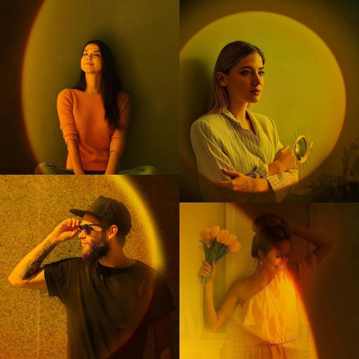 Sunset Projection Lamp - 7 Colors - 14 Modes - Image 2