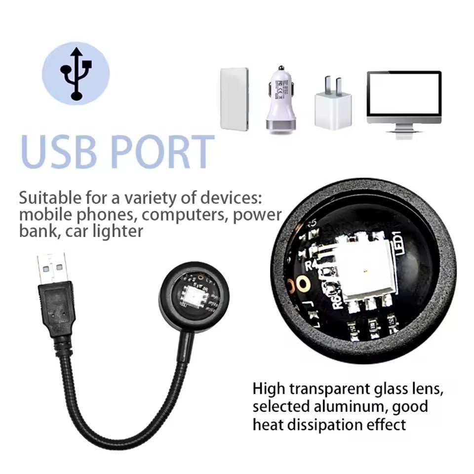 Sunset Projection Lamp - 7 Colors - 14 Modes - Image 10